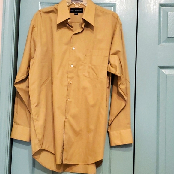 Tan Dress shirt - Picture 1 of 3
